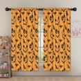 thumbnail image 5 of Blackout Kids Curtains,Pumpkin Bat Halloween Pattern Childrens Insulated Curtains Set Of 2,Bedroom Essentials,Toddler Room Decor 52x63in(132x160cm), 5 of 5