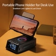thumbnail image 2 of Soporte para teléfono celular, altavoz Bluetooth con reloj, iFKOO Gifts, 2 of 7