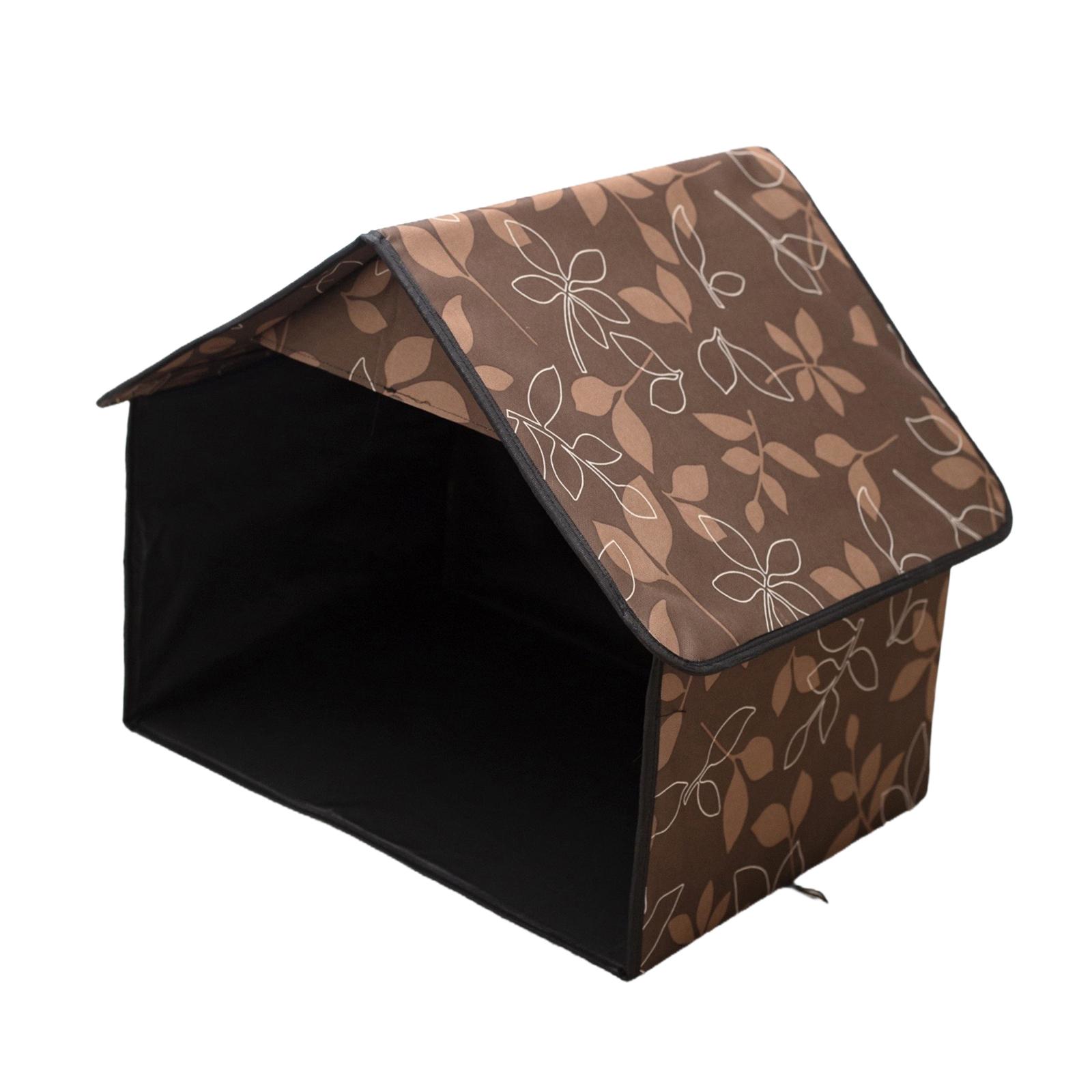 EHJRE Cat House for Outdoor Stray Cats Shelter Warm Comfortable All Seasons Homeless Pet Tent Kennel for Community Outside Backyard