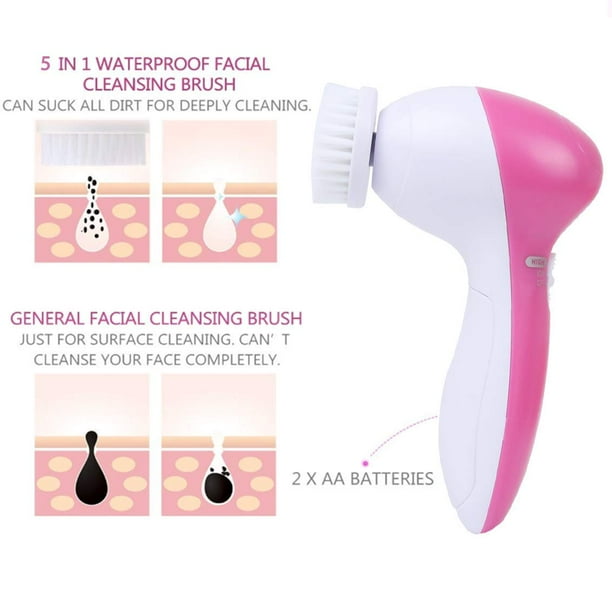 Cepillo limpiador El modelo más nuevo de 2021, cepillo facial a prueba de agua para una limpieza profunda, exfoliación suave, eliminación de puntos negros, masajes y cuidado de la piel. Zhivalor XYWJ168