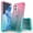 Blue/Pink, variant on OnePlus 9 Pro 5G Case, Rosebono Hybrid Glitter Sparkle Transparent Colorful Gradient TPU Skin Cover Case For OnePlus 9 Pro 5G (Blue/Pink)