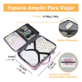 thumbnail image 3 of Mochila De Viaje Mujer, Mochila Para Laptop 15.6 Pulgadas, Aprobado Por Avión 10kg Xtellar morado, 3 of 4