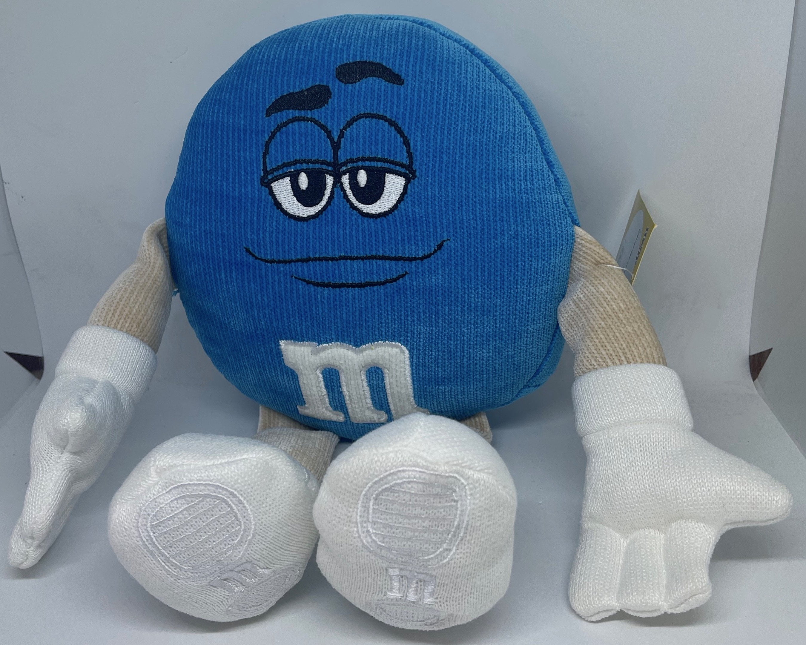 M&M Blue Character Stuffed Doll 4” Mini Plush Soft Stuffed Animal New 