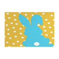 thumbnail image 3 of Binwennn round Table Mat Large Easter Placemats Cute Rabbit Eggs Flowers Placemats Holiday Decoration Beautiful, 3 of 7