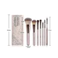 thumbnail image 2 of Juego de 7 brochas de maquillaje para rostro y mujer, juego de brochas de maquillaje, aplicador de sombra de ojos, 2 of 4
