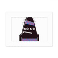 thumbnail image 1 of Universe And Alien Black Monster Photo Mount Frame Picture Art Painting Desktop 5x7 inch, 1 of 3