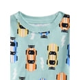 thumbnail image 2 of Wonder Nation Toddler Short-Sleeve Tee & Short Set Cotton Pajama Set, 2-Piece, Sizes 12M-5T, 2 of 3