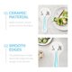 thumbnail image 2 of 2pcs Small Teaspoon Holders Tea Spoon Rest Coffee Spoon Rest for Coffee Bar, 2 of 5