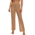 thumbnail image 4 of Pantalones para cubrir el traje de baño,Pantalones de playa huecos de ganchillo para mujer Pantalones de playa Durabilidad probada en el tiempo, 4 of 8