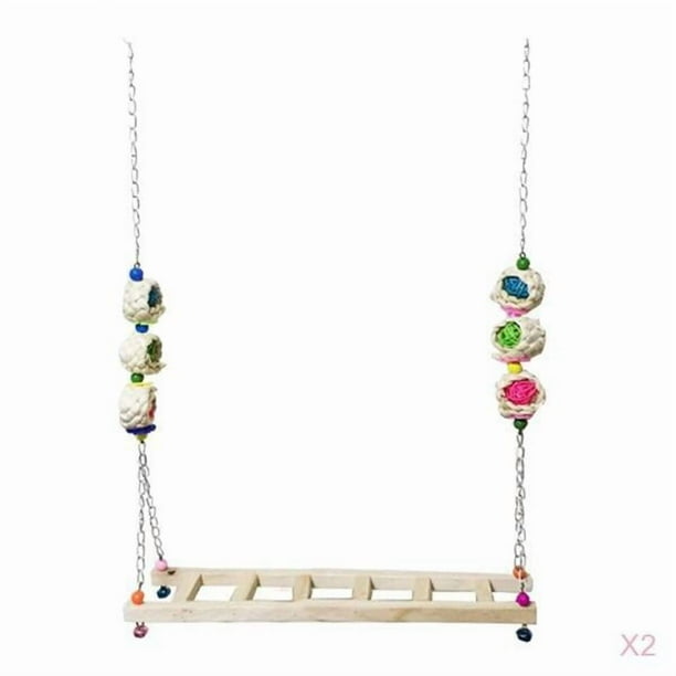 Soporte Para Percha De Pollo Swing Chicken Scale Para Pollo, Pájaros, Loros, Paquete De 2