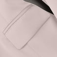 thumbnail image 4 of Wiyuqeen Womens Blazers Dressy Casual Lapel Collar Long Sleeve Blazer Suits Color Block Business Work Jacket Coar with Pocket, 4 of 6