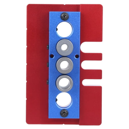 

2024 Big sale Hole Opener Punch Locator Wood Drilling Accessory Drill Guide Hardware Tools Aluminum Alloy