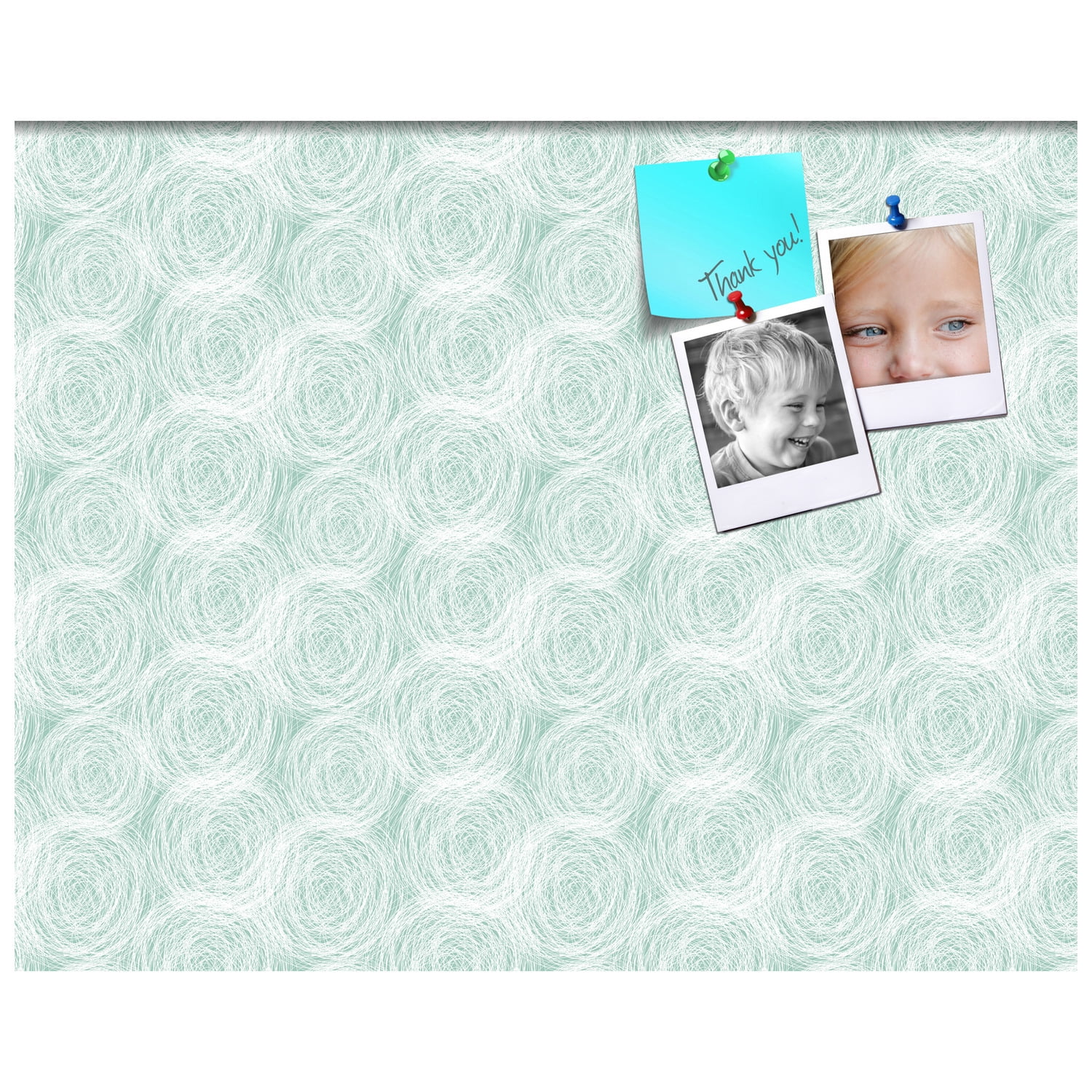 PinPix ArtToFrames 28x22 Custom Cork Bulletin Board    Poster Board Has a Fabric Style Canvas Finish, Framed in Satin Black (PinPix-1926)