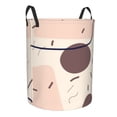 thumbnail image 3 of YFYANG Waterproof Laundry Hamper, Abstract Bohemian Line Art Laundry Basket Oxford Fabric with Handle Foldable, M, 3 of 8