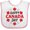 White and Pink, variant on Inktastic Happy Canada Day- Maple Leaf Circle Boys or Girls Baby Bib