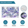 thumbnail image 6 of Purple Onion Flowers Placemats Set of 4, Spring Floral Dandelion Botanical Placemats for Dining Table, Place Mats for Kitchen Tabletop, Waterproof Wipeable Dining Table Mats Set, 6 of 9