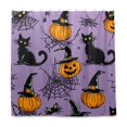 thumbnail image 2 of Yayeee Shower Curtain with Hooks 72"x72" Waterproof Fabric Bathroom Hanging Decor, Halloween Pumpkin, 2 of 5
