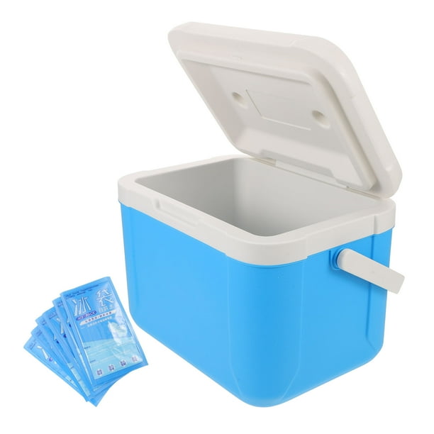 unbranded 1Jgo Térmica Azul Para Excursiones Y Picnics Con Superficie Fácil De Limpiar
