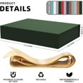 thumbnail image 2 of Gift Box with Lids, 11.5 x 8.5 x 2.3 In Magnetic Closure Collapsible Gift Boxes for wraps gifts of T-Shirts, Gloves, Scarves, Candy, Baby Clothes, Jewelry, Books, Comes with a Ribbon(Forest green), 2 of 4