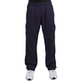 thumbnail image 2 of Vibes Men's Cargo Zipper Pocket Sweatpants Adjustable Leg Open, 2 of 5