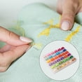 thumbnail image 3 of Rongfmy 36 Pcs Fils de Bobine de Machine à Coudre pour Rouleau Machine Fournitures d'Artisanat Tricot StyleA, 3 of 8