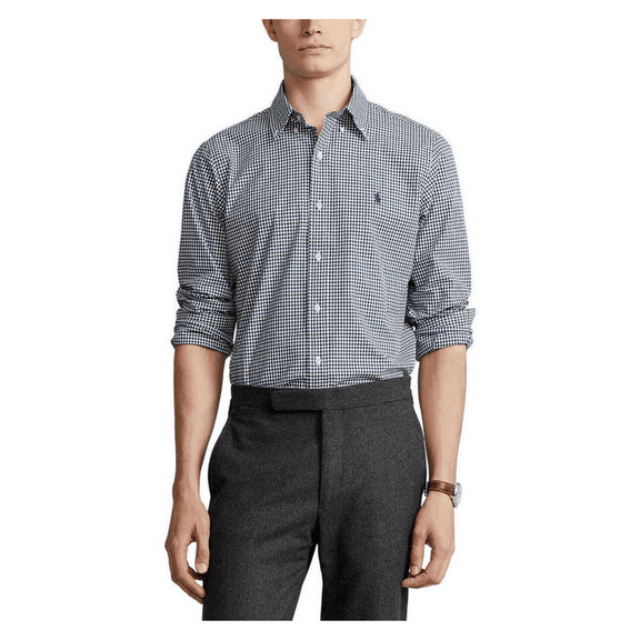 Polo Ralph Lauren Men's, Classic-Fit Plaid Long Sleeve Twill Shirt, Multi, XXL