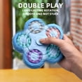 thumbnail image 3 of Magic Bean Puzzle Toy, Magic Bean Cube giratorio 2 en 1, Magic Ball Brain Teaser STEM Game, regalo de promoción de grado para niños, niñas, mayores de 3 años, adolescentes con TDAH y regalo, 3 of 5