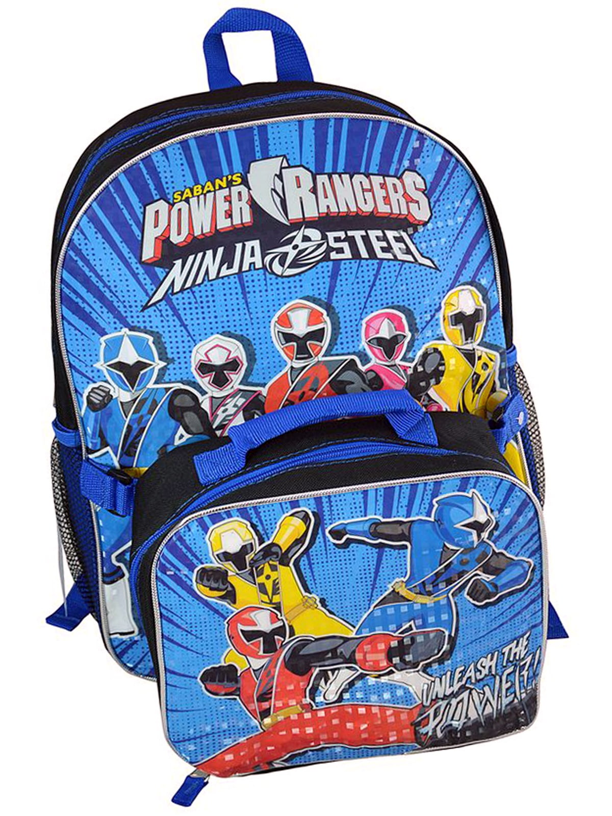 power ranger backpack and lunchbox