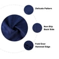 thumbnail image 2 of Litake Square Tablecloth Navy Blue Waterproof Stain Resistant Small Checkered Table Cloth Cover Protector for Dining Tabletop 52 x 52 Inch, 2 of 6