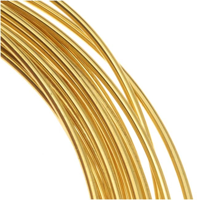 Brass German Bead Wire Craft Wire 22 Gauge/.6mm (10 Meters / 32.8 Feet
