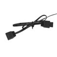 thumbnail image 4 of 8 Pin to 2x8 Pin Connector Cable, 5V ARGB Sync Cable, 260mm Motherboard Neon Cable with Metal Combs for Motherboard, Black Header, 4 of 4