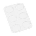 thumbnail image 3 of BEADCEST Humidificateur de Tambour Réutilisable 6 Pcs Silicone Transparent pour Batteurs, 3 of 6