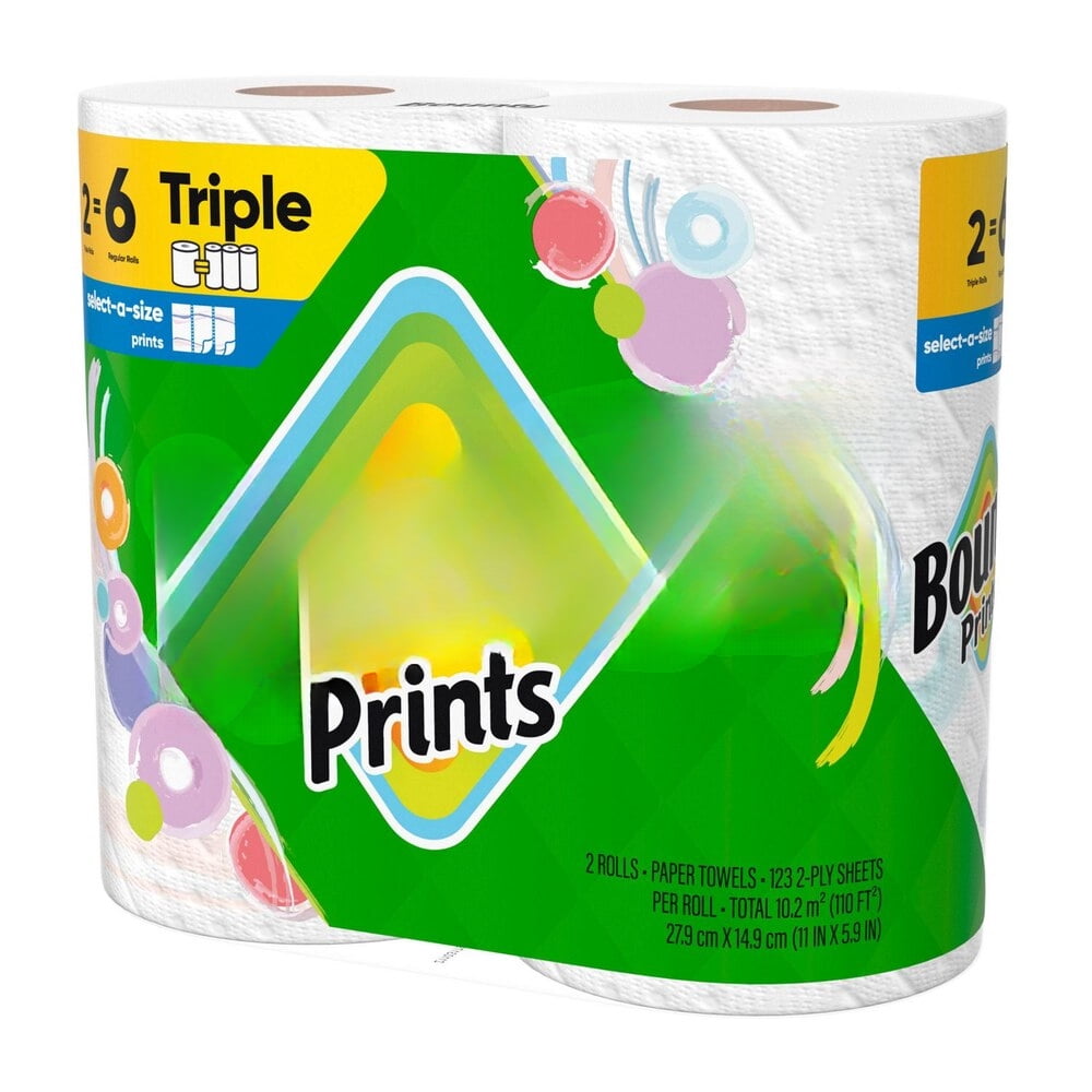 Select-A-Size Paper Towels, 2 Triple Rolls