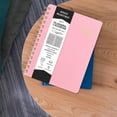 thumbnail image 4 of A5 Notebook Binder, 6 Ring Planner with Stylish Design, Loose Leaf Personal Organizer Binder Cover with Magnetic Buckle Closure, PU Leather Binder for Women with Macaron Colors, 4 of 5