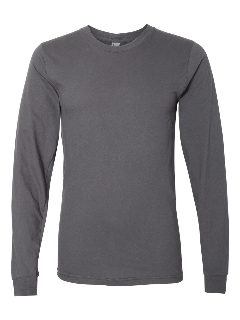 American Apparel Unisex Fine Jersey Long Sleeve Tee - Walmart.com