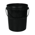 thumbnail image 1 of Cubo multiusos para almacenar pintura con asa. Cubo pintura. Contenedor almacenamiento para pintura, disolventes y recubrimientos. Uso diario. 20L Negro Sin Tapa, 1 of 8