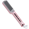 thumbnail image 1 of Portable Hair Straightener Ionic Electric Ceramic Straightening Comb 20s Quick Heated Anti-Scald Modelling Brush Styling, 1 of 8