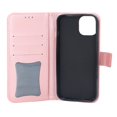 thumbnail image 6 of Suodoka Phone Wallet Case With Card Slot Stand PU Leather Flower Embossed Protective Flip Cover for iPhone 13 Rose Gold (6.3 inches / 16 cm), 6 of 9