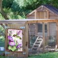 thumbnail image 3 of Placa Metal Vintage Colibrí Pintura Hierro Rectangular Arte Pared 20x30 Cm, 3 of 9