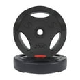 thumbnail image 3 of Signature Fitness Standard 20 Pound Coded Weight Plate, Black (Set of 2), 3 of 6