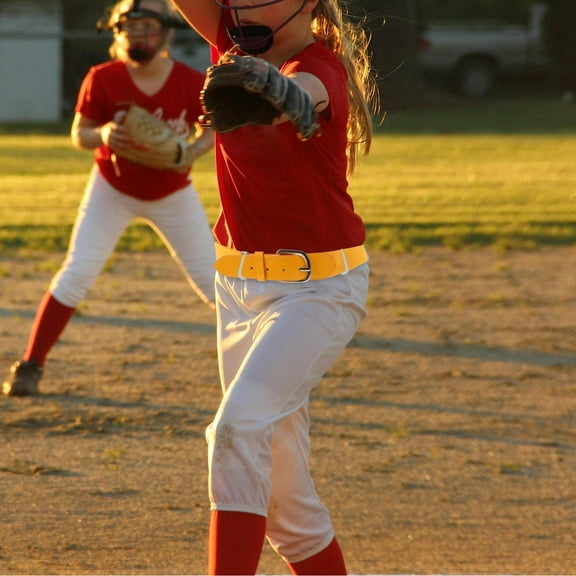 WHAMVOX Boys and Girls Adjustable Sports Belts Youth Baseball and Softball Belt Elastic Belt for Kids Sports Uniforms for Youth Athletic and Sports Equipment