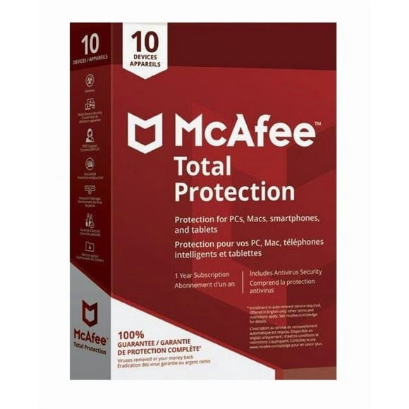 McAfee Total Protection 10 Device