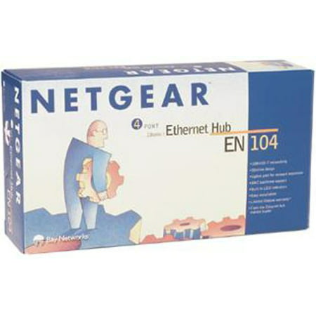 UPC 606449000047 product image for Netgear EN104 Ethernet 4-Port Hub with BNC and Uplink Button | upcitemdb.com