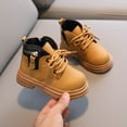 thumbnail image 2 of fvwitlyh Boys Boots Toddler Work Boots Size 8 Toddler Boys And Girls Booties Little Kid Shoes Short Boots Casual Kids outside Winter Boots, 2 of 5