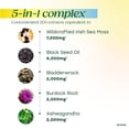 thumbnail image 5 of MegaFood Sea Moss Complex, Gut & Immune Support Supplement, 120 Capsules, 60 Servings, 5 of 10