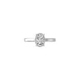 thumbnail image 2 of ARAIYA FINE JEWELRY 14K White Gold Lab-Grown Oval-shape Diamond Solitaire Engagement Ring (1/2 Cttw, D-F Color, VS1 Clarity) Size 7, 2 of 7