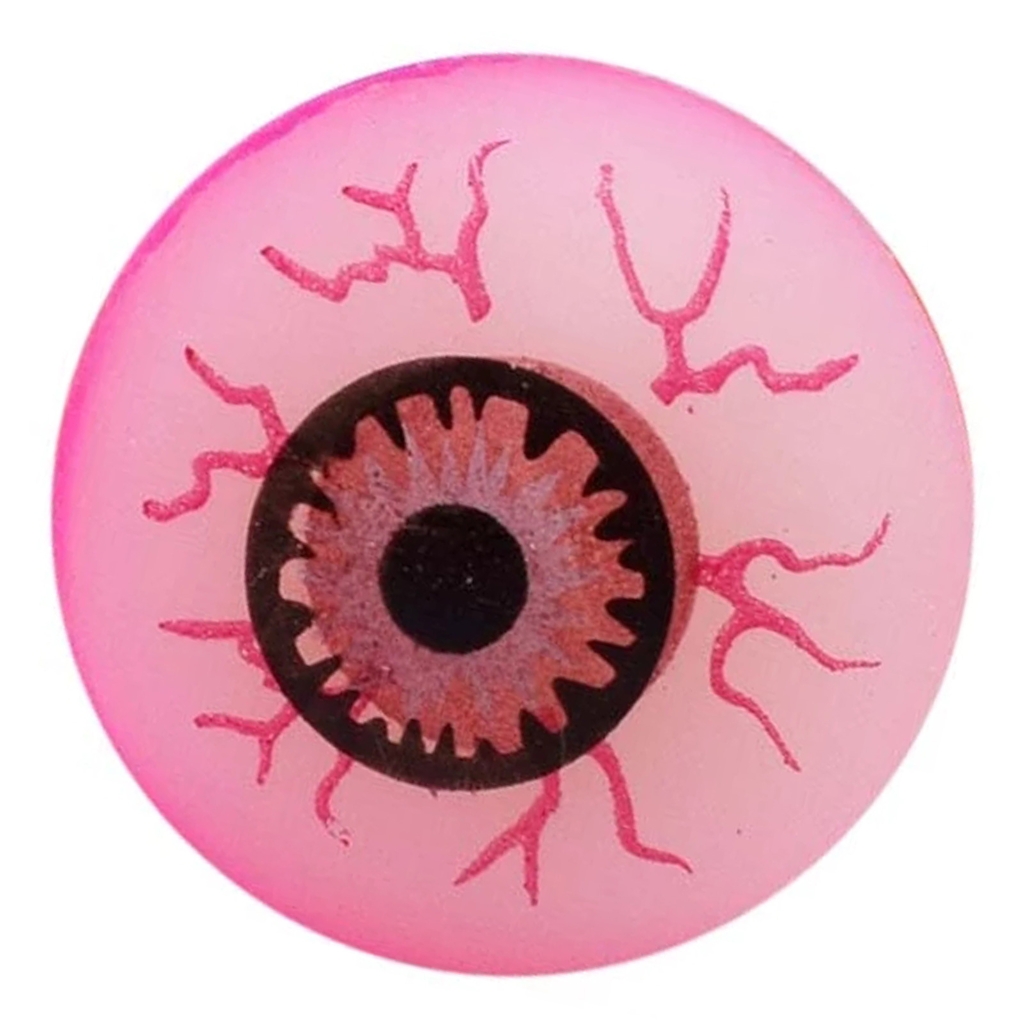 JULYING Halloween Bouncy Eyeballs Halloween Toys Colorful Bouncing
