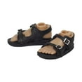 thumbnail image 1 of Sandalias para hombre con diseño de hebilla clásica 1:6, zapatos de verano, zapatos interiores sólidos, moda para figura masculina de 12 pulgadas,, 1 of 9