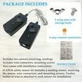 Garage Door Sensor Replacement Safety Sensor Beam Eyes for 41A5034 Liftmaster Sears Opener Parts