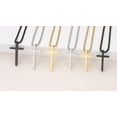 thumbnail image 4 of Christian Cross Necklace for Men, Silver Black Gold Stainless Steel Cross Pendant Necklace for Men Women, 4 of 7